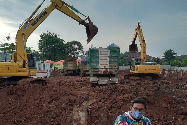 Buang Tanah Galian Jakarta